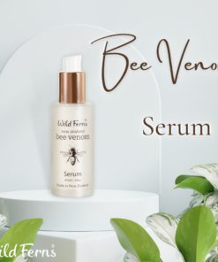 WILD FERNS BEE VENOM SERUM WITH ACTIVE MANUKA HONEY HONEY 80+ 47 ml.